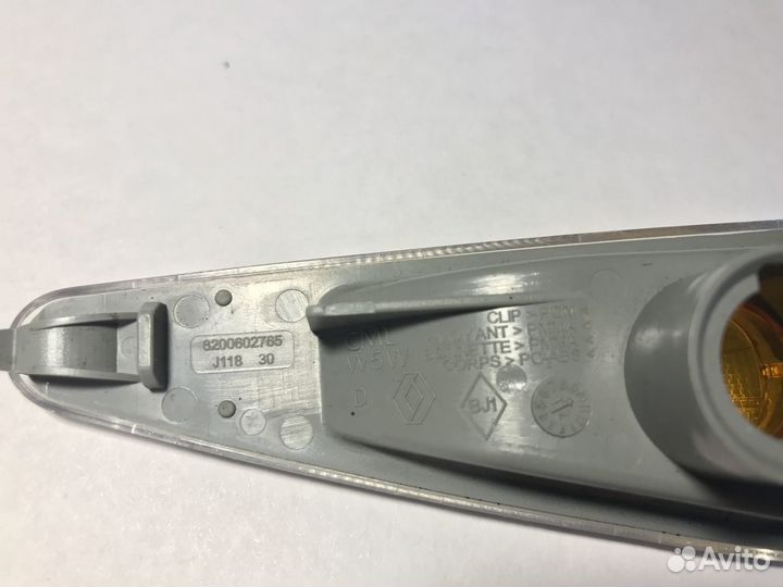 Повторитель указателя поворота правый renault