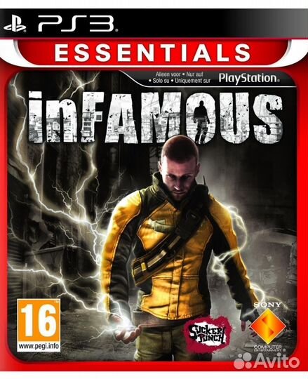 Игра Infamous на ps3