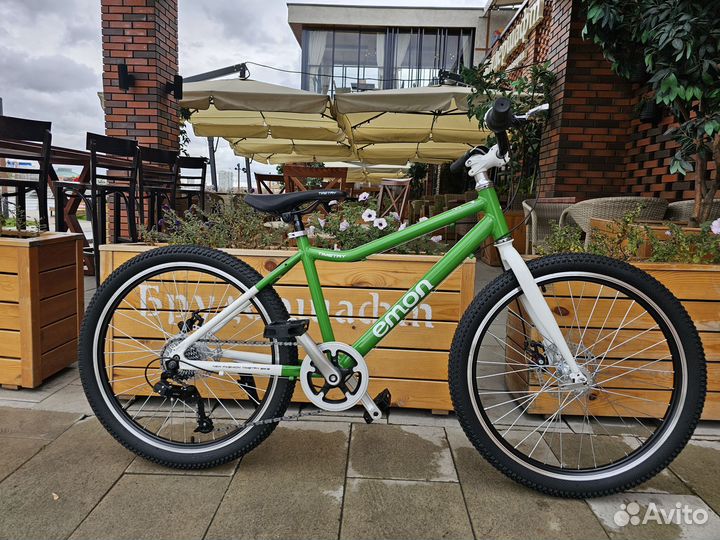 Велосипед emon зеленый