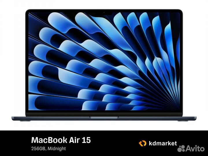 Apple MacBook Air 15 2023 256Gb (темная ночь)