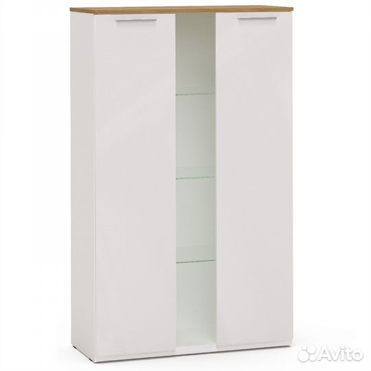 Шкаф Altea со стеклом 2 двери низкий