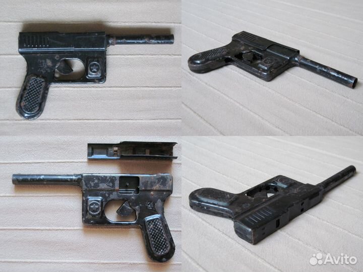 Пистолеты игрушечные СССР (4 шт.)