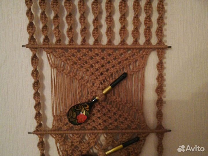 Панно-макраме с ложками