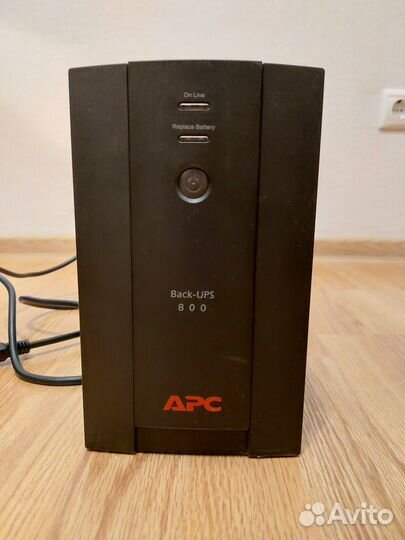 Ибп APC Back-UPS, 800ва, линейно-интерактивный