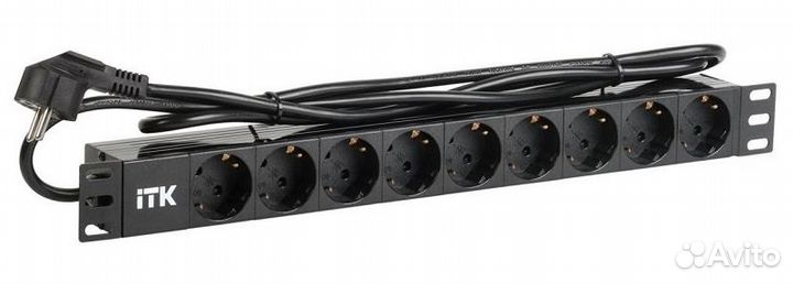 Блок силовых розеток 19