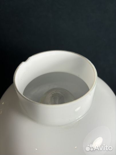 Лампа настольная с абажуром винтаж