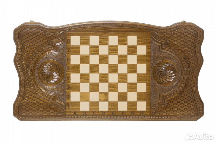 Нарды резные Гегард 60 х 60 см бук Армения 62895