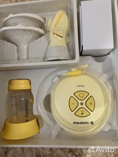 Молокоотсос medela swing flex электрический