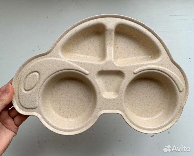 Тарелка детская машина