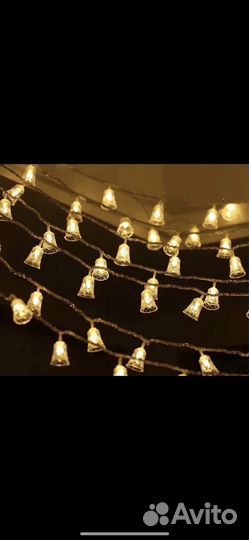 Гирлянда колокольчик