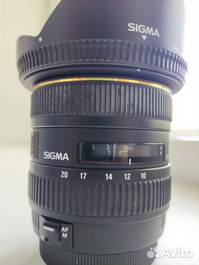 Sigma AF 10-20mm f/4-5.6 EX DC HSM Сanon EF-S