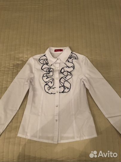 Блузки и рубашки школьные для девочки в ассортимен