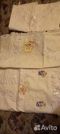 Детское постельное белье новое