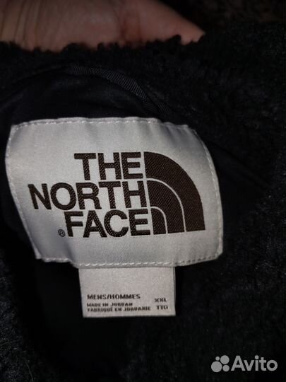 Куртка the north face барашек