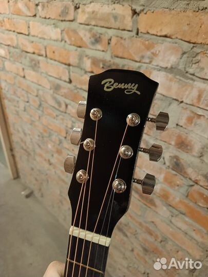 Гитара акустическая 6 струн новая