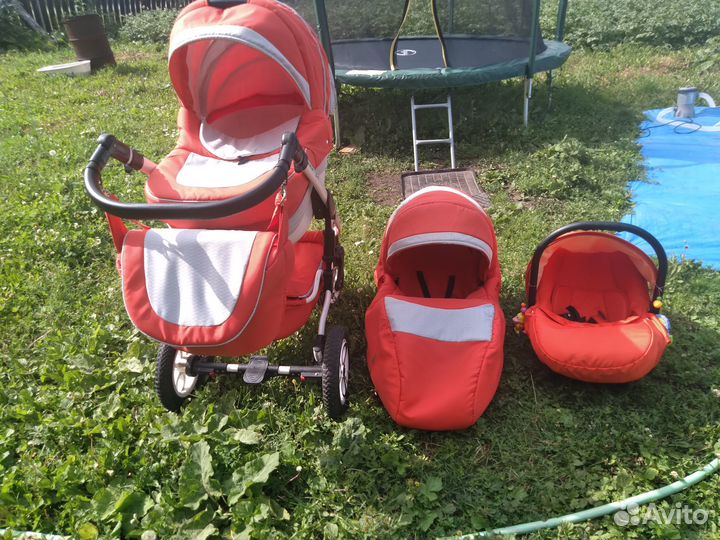 Детская коляска 3в 1