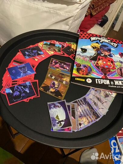 Наклейки panini Леди Баг и Супер-Кот герои в жизни