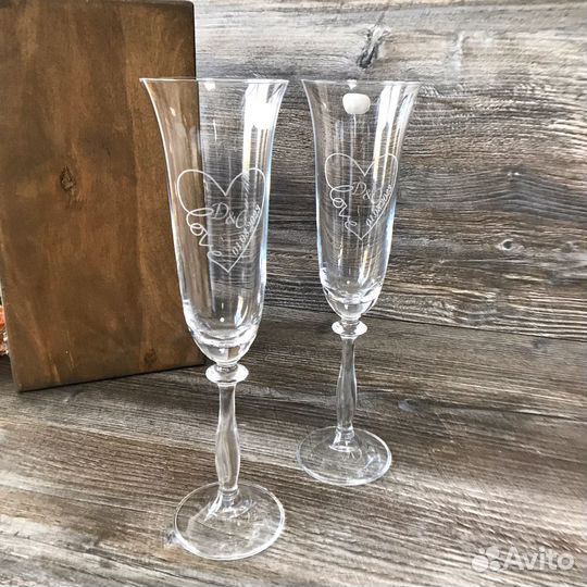 Гравировка на бокалах