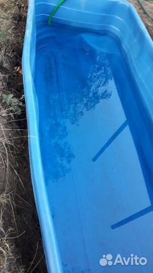 Бассейн из пластика