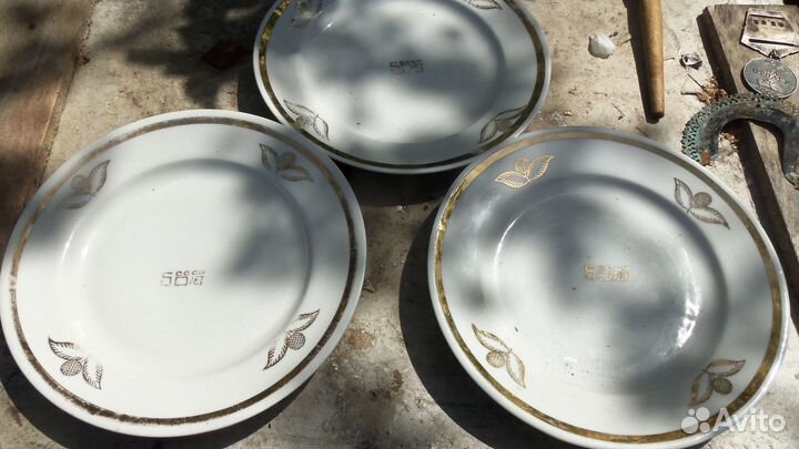 Тарелки 50 лет СССР буди