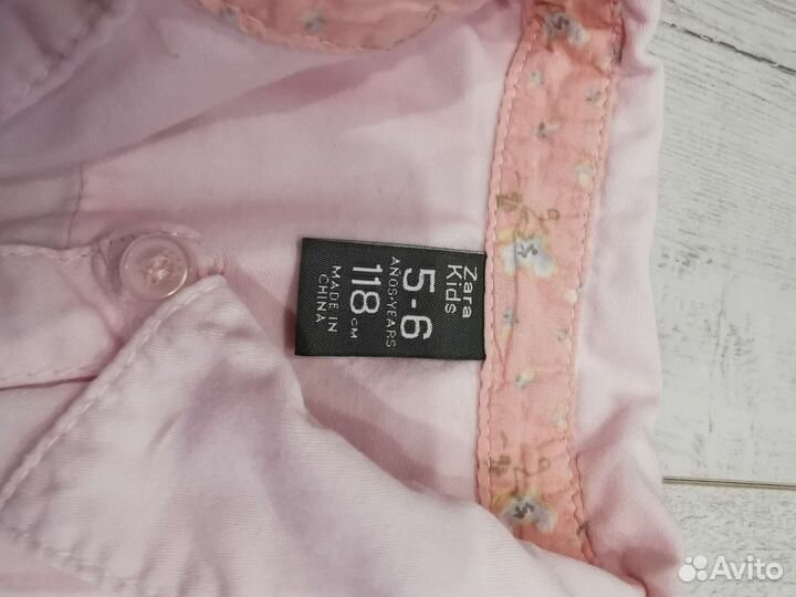 Рубашка Zara 5-6 лет