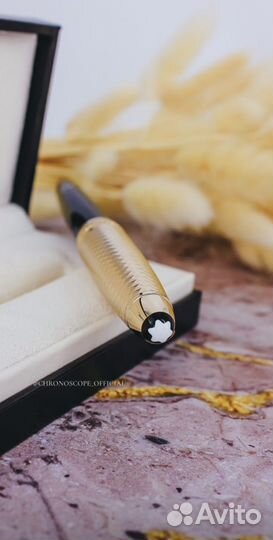 Перьевая ручка montblanc meisterstuck