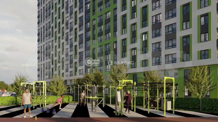 Квартира-студия, 24,1 м², 19/27 эт.