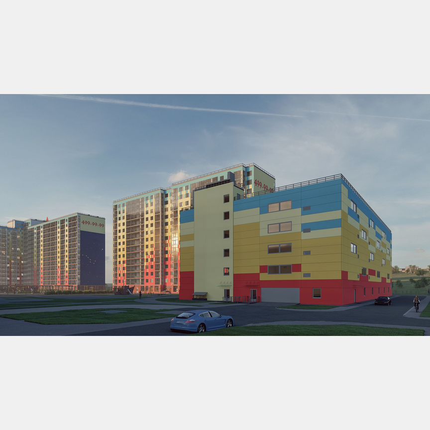 1-к. квартира, 41,7 м², 13/15 эт.