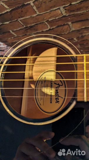Акустическая гитара fender cd 60s