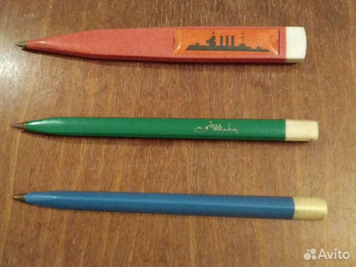Шариковые ручки времён СССР