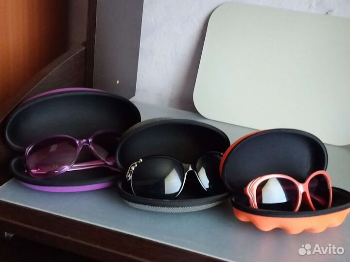 Солнцезащитные очки женские +400 футляры