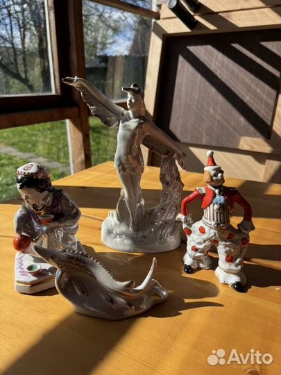 Фарфоровые статуэтки СССР лфз дулево вербилки