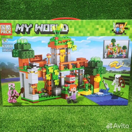 Конструктор майнкрафт деревня