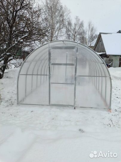 Оцинкованная теплица 