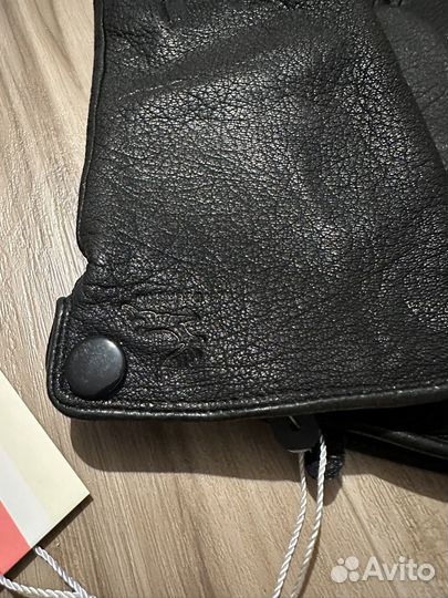 Мужские кожаные перчатки из оленьей кожи оленя