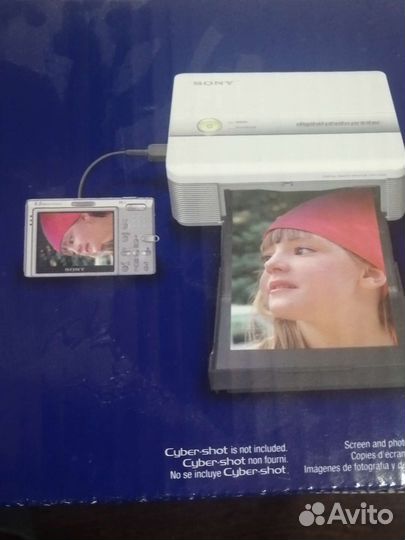 Принтер Sony DPP-FP35(новый),4 кар-а и бумага