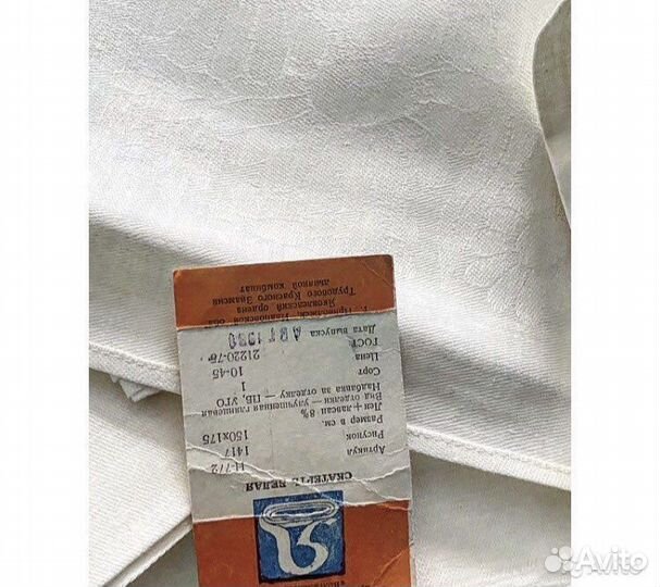 Скатерти и полотенца льняные. СССР