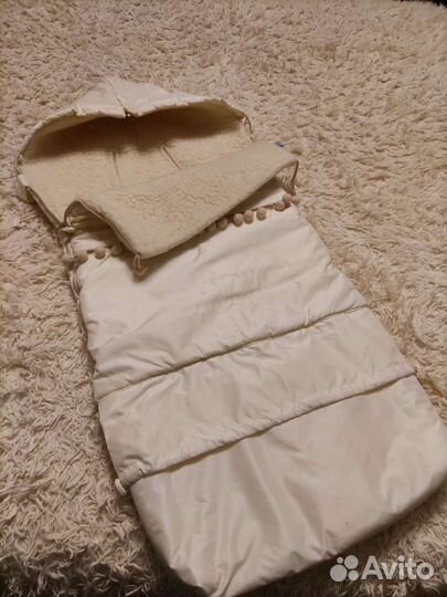 Зимний конверт в коляску Gluck