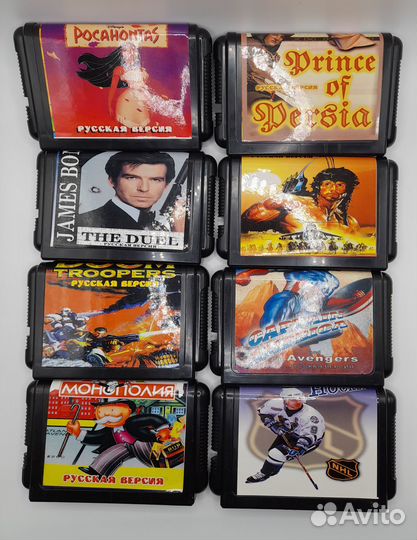 Игры для Сеги (Sega), новые, Авито доставка, Ч. 1