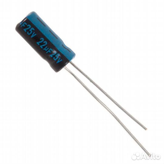 Конденсатор электролитический 22x25 (5x11) TK Jami