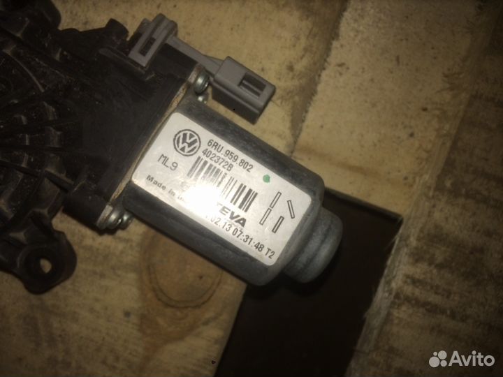 Моторы стеклоподъемников фольцваген поло