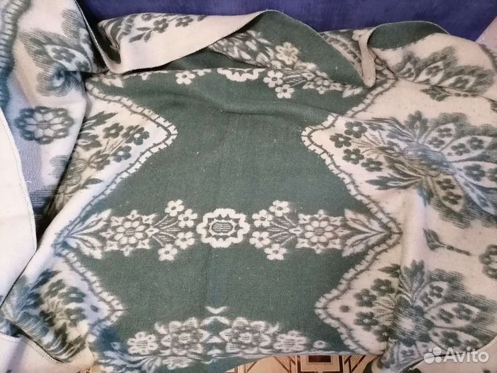 Одеяло шерстяное из СССР