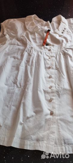 Блузка белая