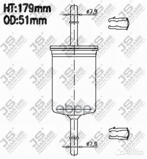 FS986M фильтр топливный Ford Focus 1.42.0 98 F