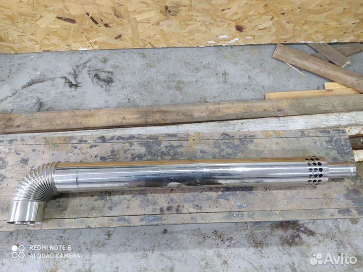 Дымоходная труба для турбированного котла или газо