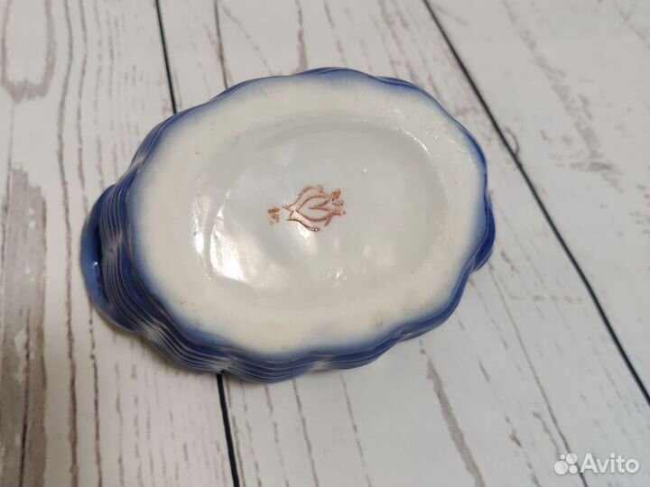 Винтажная икорница щука Пролетарий СССР