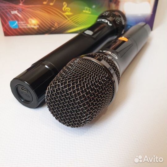 Микрофон профессиональный для караоке 2 шт