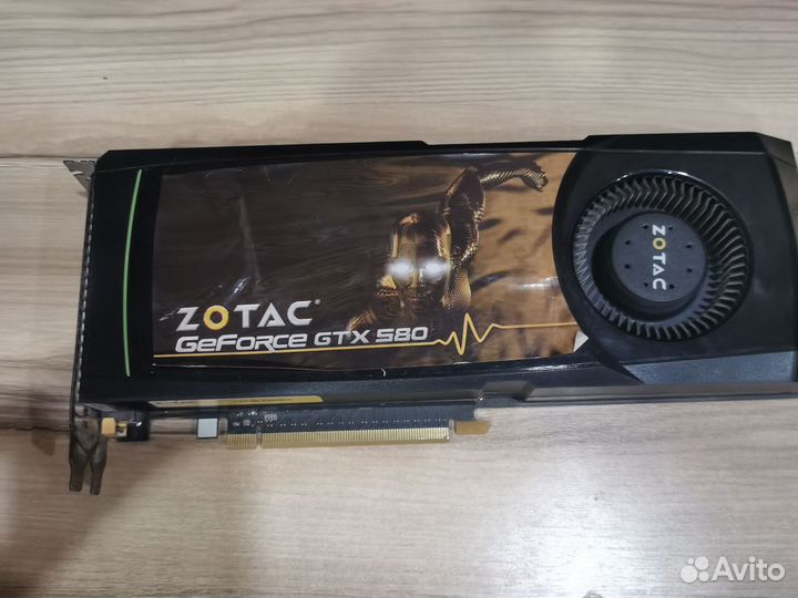 Видеокарта gtx 580