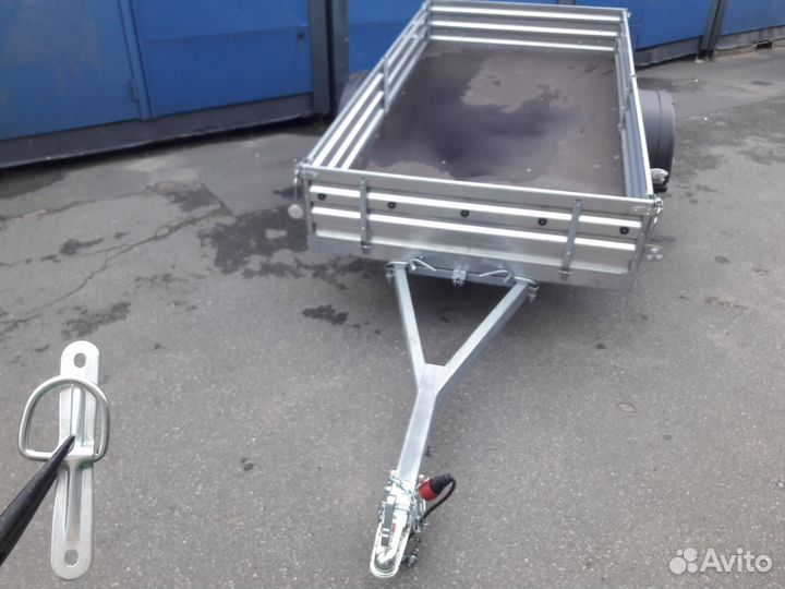 Прицеп легковой мзса 817701 с осью Alko,скоба Ее