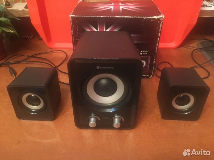 Колонки для компьютера с сабвуфером